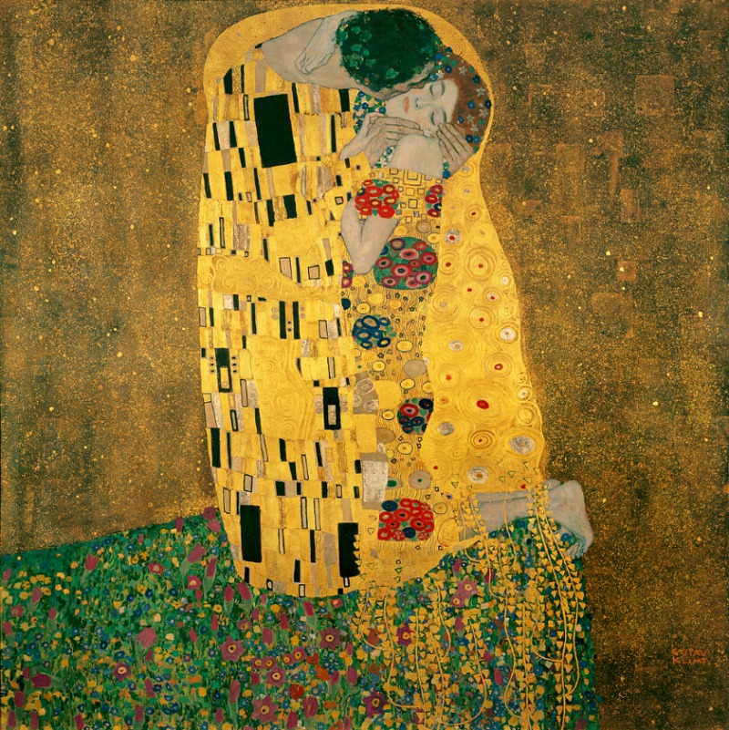 Gustav Klimt de kus